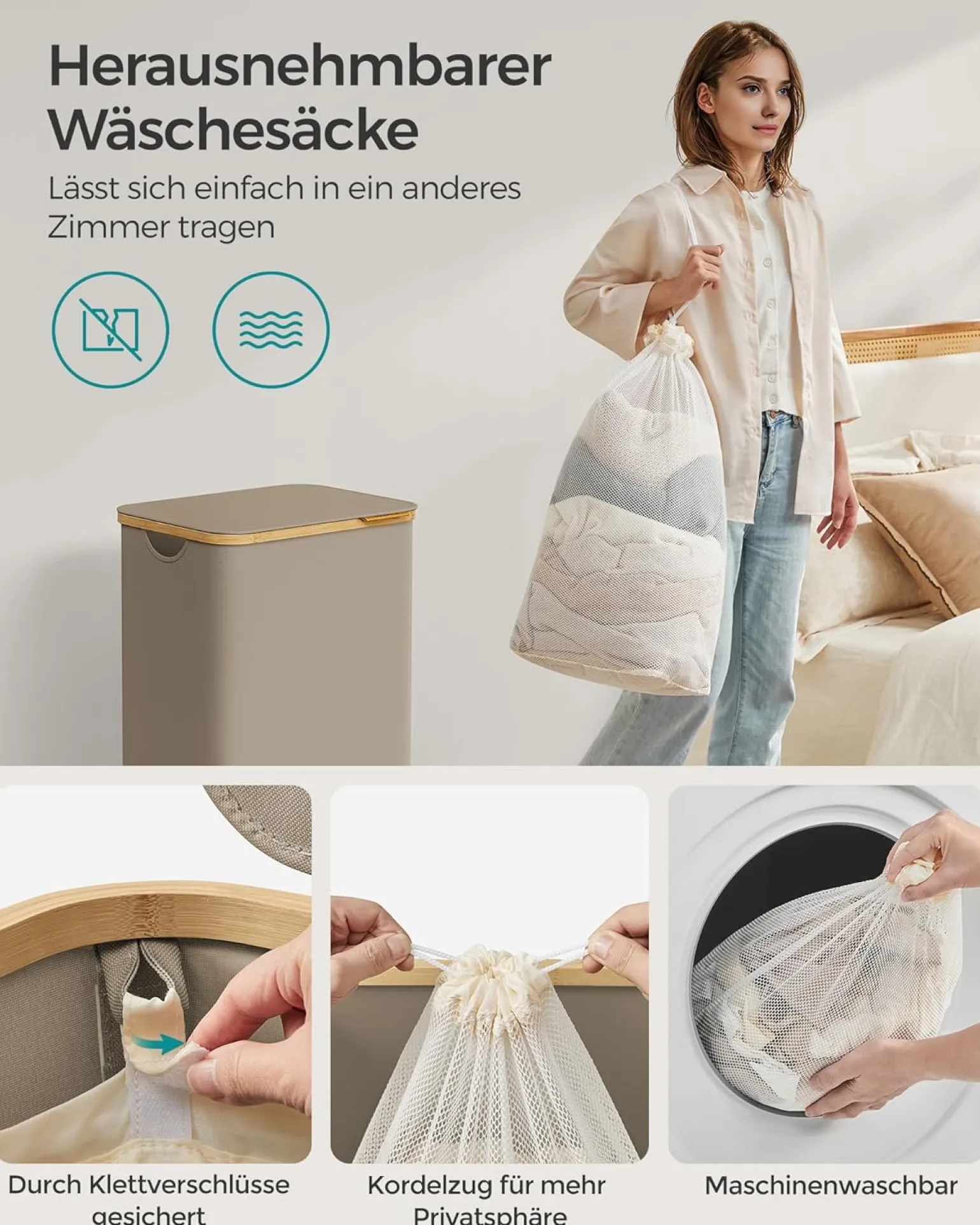 Alma vasketøjskurv
