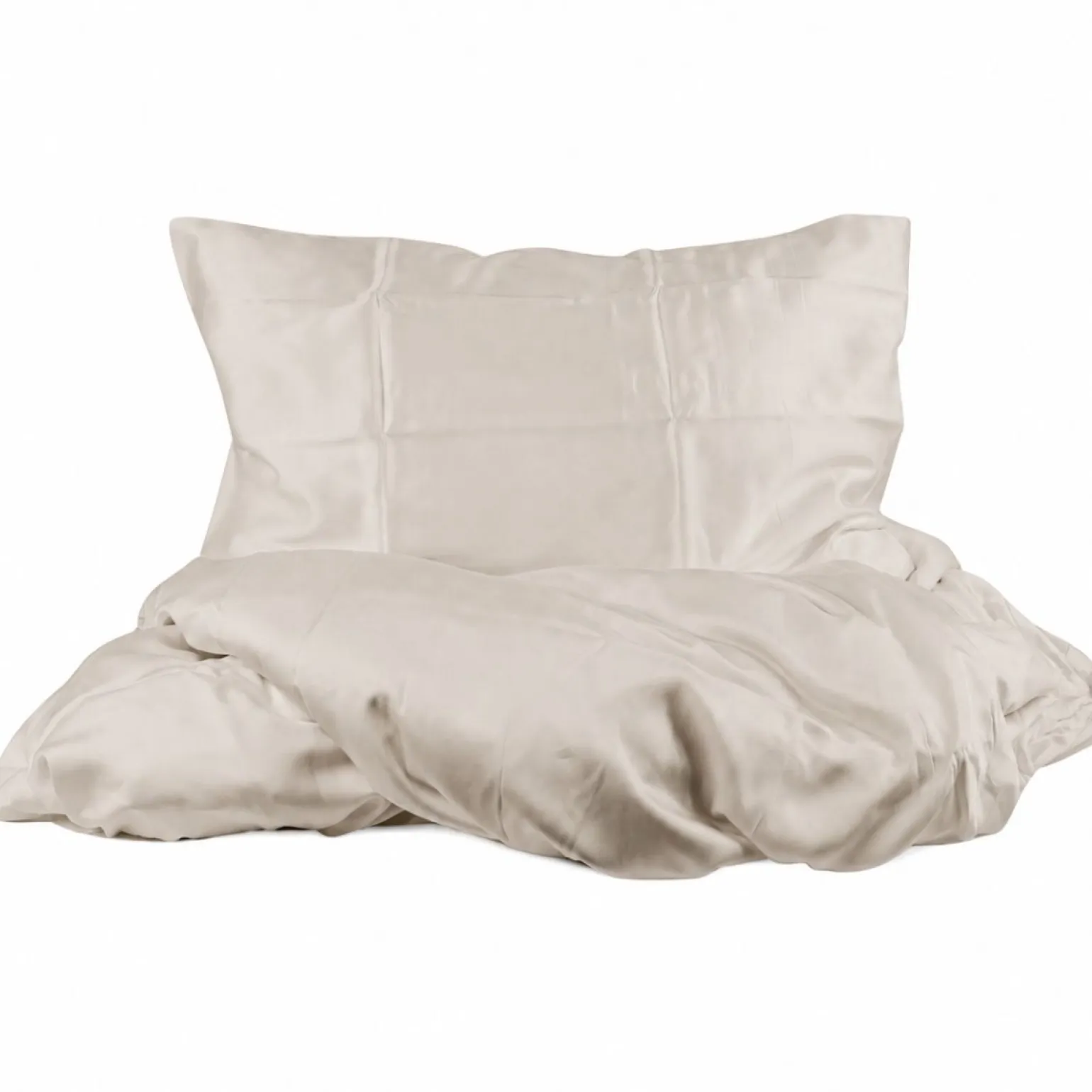 Bambus sengesæt beige 140x200