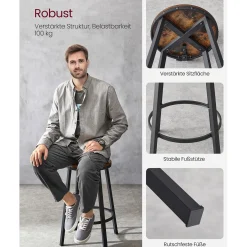 Barcelona barstole | 2 stk.