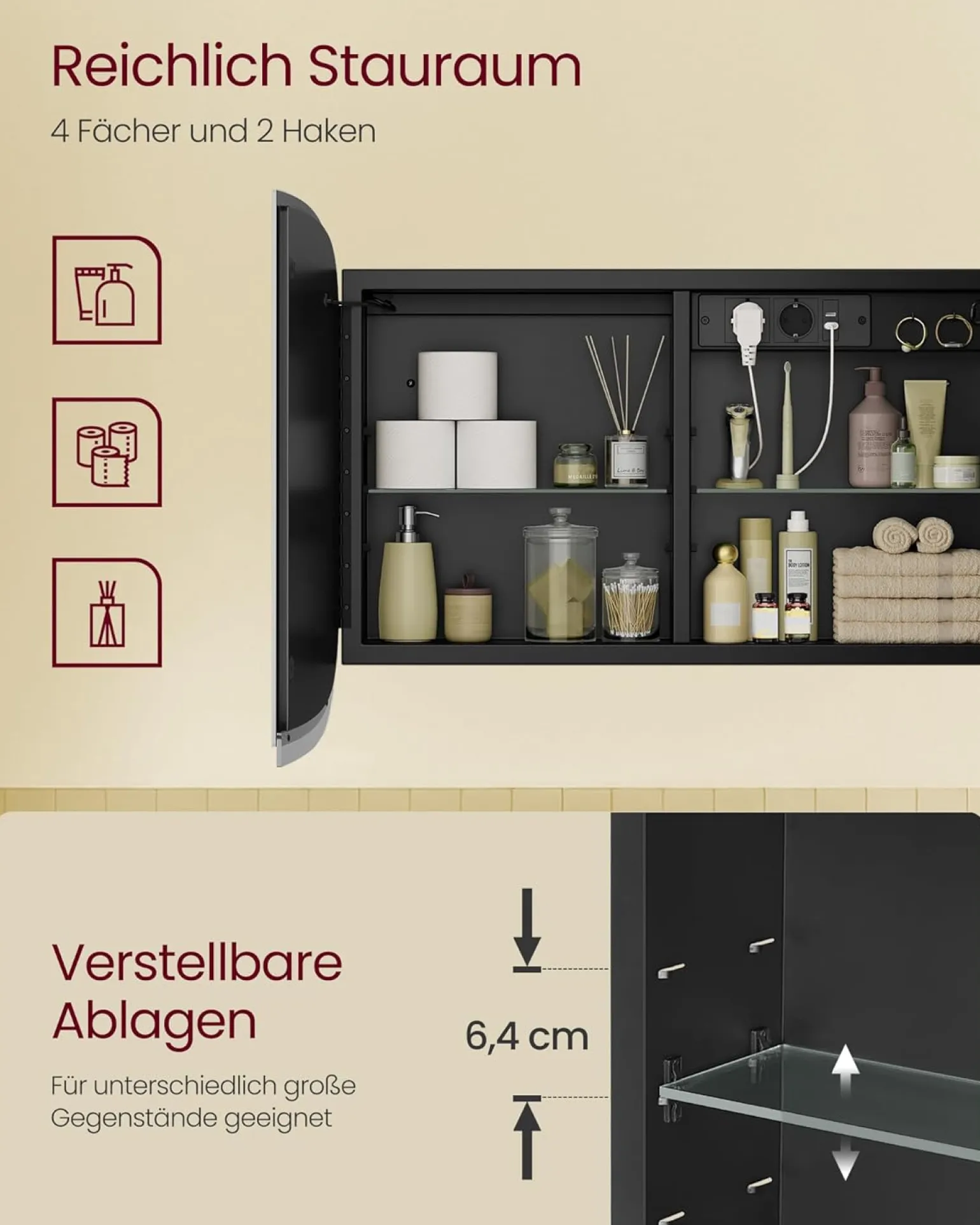 Bella vægskab