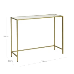 Berlin konsolbord - Guld