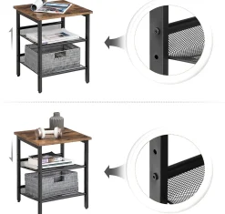 David sengebord/sofabord/sidebord | 2 stk.