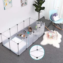 Eva kæledyrsindhegning - Gennemsigtig