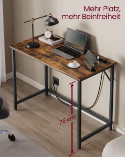 Felix skrivebord - Brun