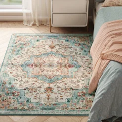 Freja tæppe - Blå