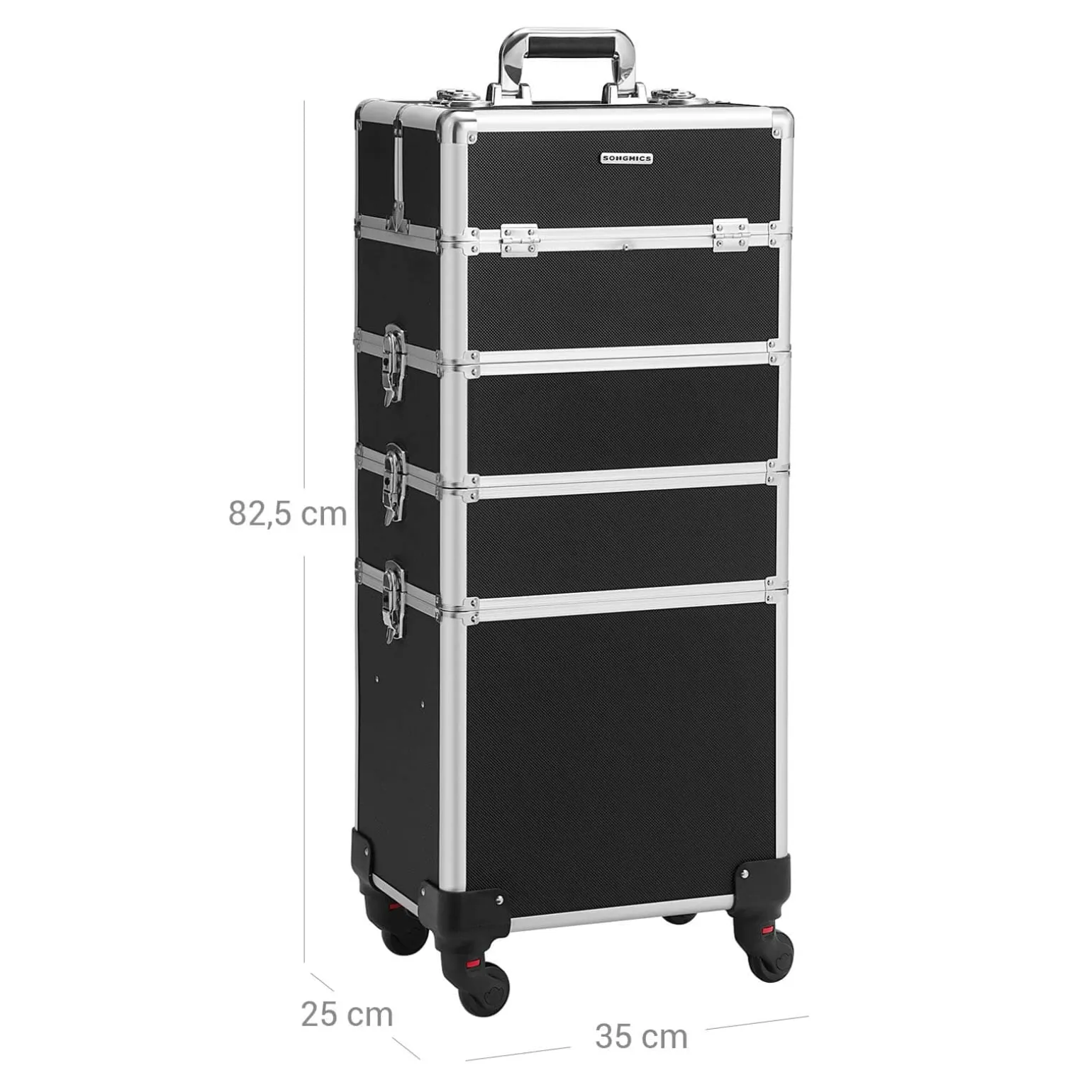 Hamborg kosmetik vogn - Sort