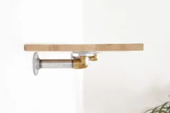 Hylde ELLA sølv med messing (30 cm dybde)