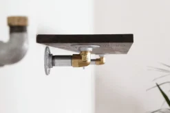 Hylde ELLA sølv med messing (20 cm dybde)