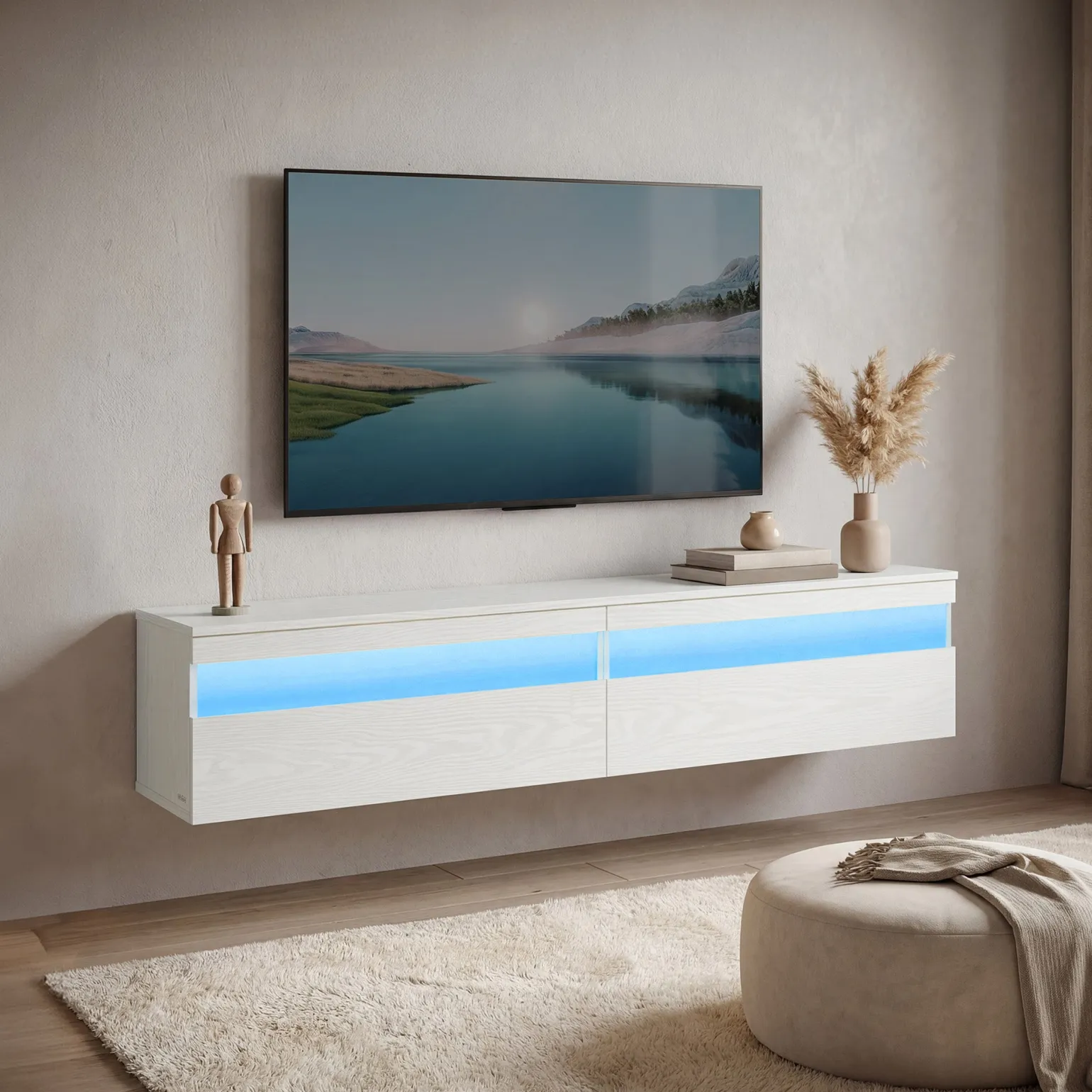 Isla tv-bord med LED lys