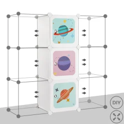 Leon opbevaringskasser | 9 stk. - Planet