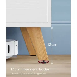 Lionel tv-bord - Hvid