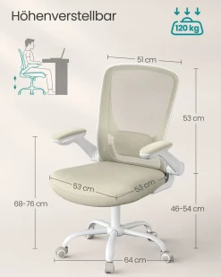 Lissabon skrivebordsstol - Beige