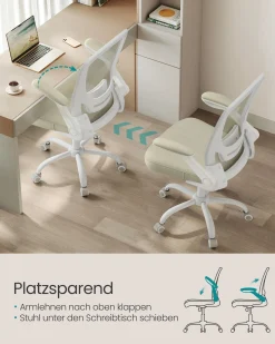 Lissabon skrivebordsstol - Beige