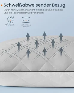 London hovedpuder - Grå