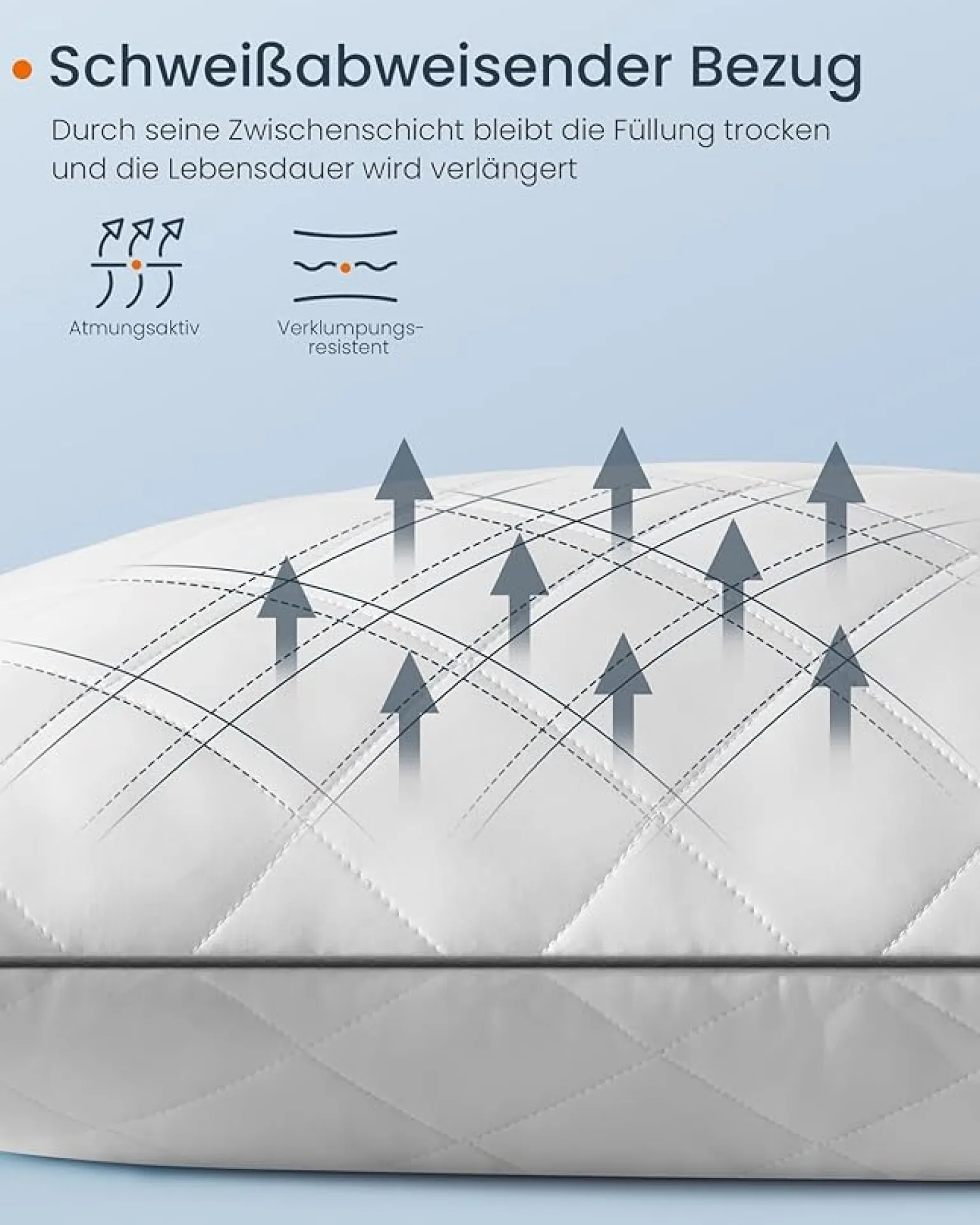 London hovedpuder - Hvid