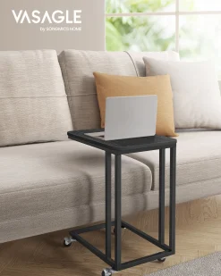 London senge- og sidebord - Sort