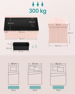 Maja opbevaringsbænk