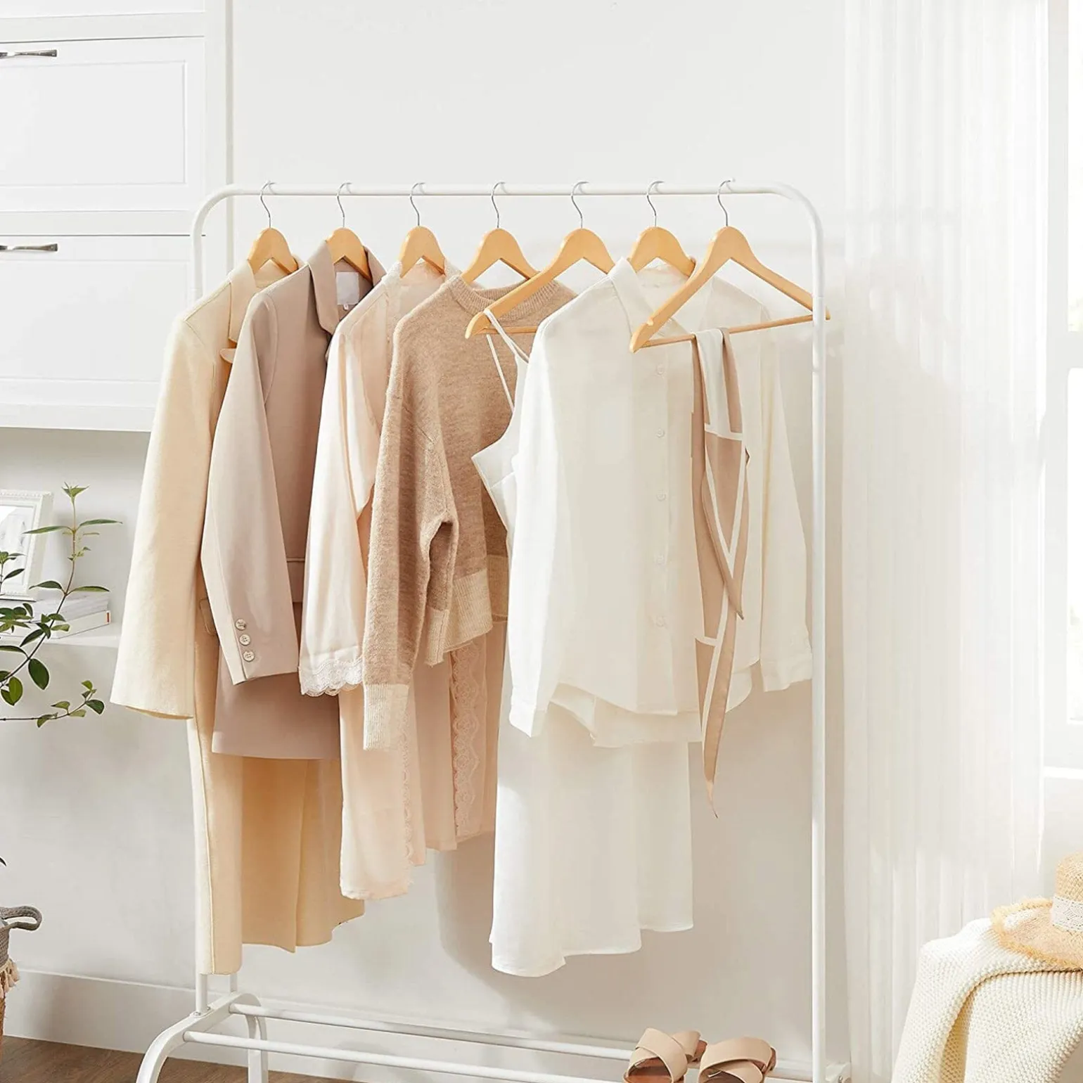 Malaga bøjler | 30 stk. - Lyst træ