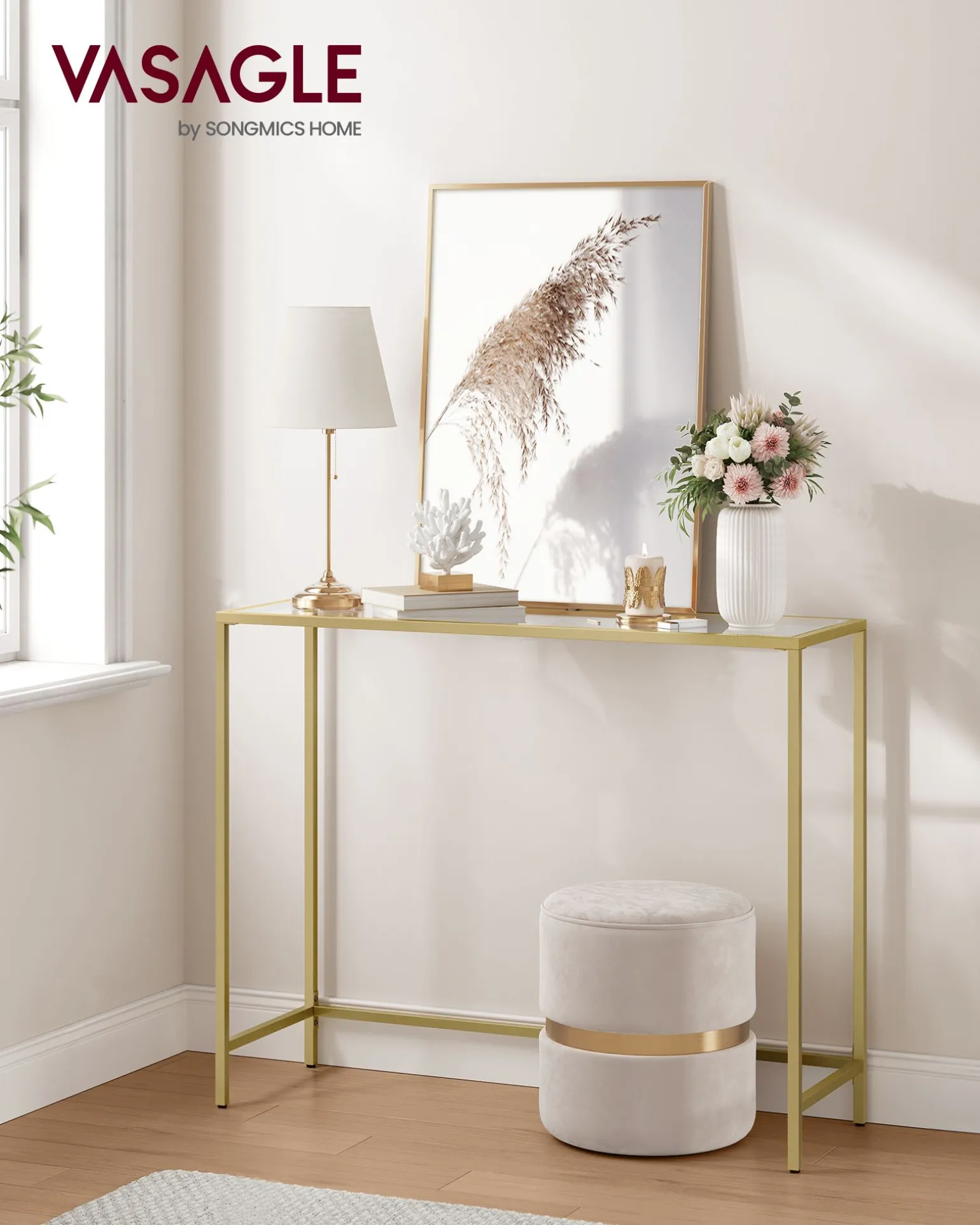 Malthe konsolbord - Guld