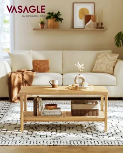 Malthe sofabord - Eg beige