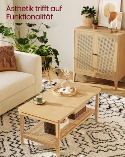 Malthe sofabord - Eg beige