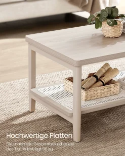 Malthe sofabord - Havre beige