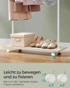Malthe tøjstativ - Beige