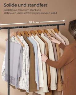 Malthe tøjstativ - Brun