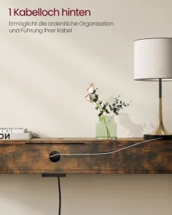 Nina konsolbord - Brun
