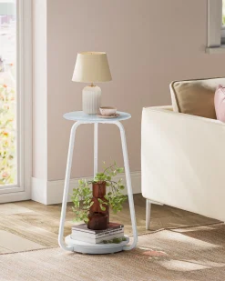 Nora senge- og sidebord - Hvid