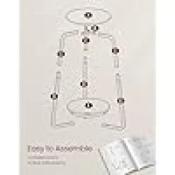 Nora senge- og sidebord - Sort