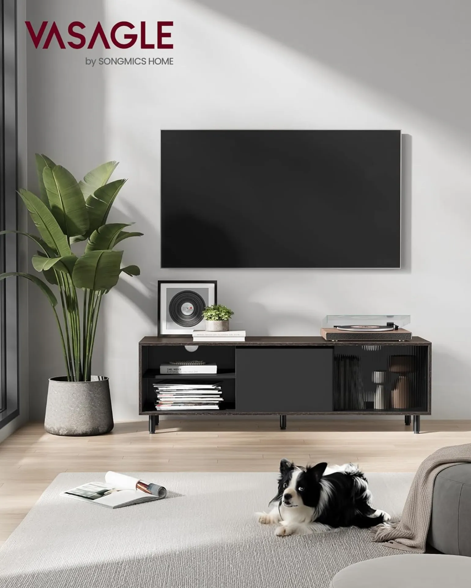 Oscar tv-bord - Brun