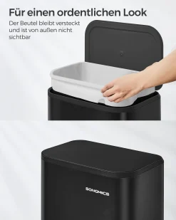 Selene skraldespand | 20 L - Sort