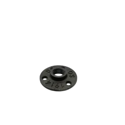 Sort Flange 3/4" til Vandrør