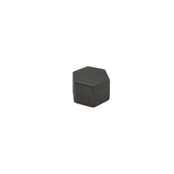 Sort slutmuffe 3/4"