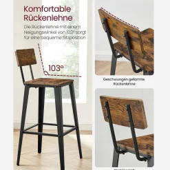 Stockholm barstole | 2 stk.