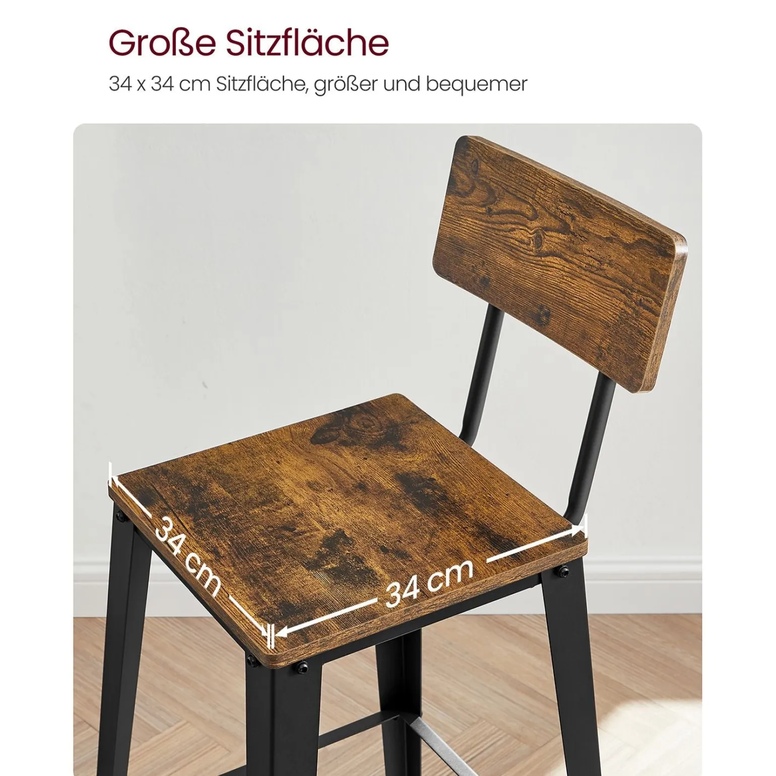Stockholm barstole | 2 stk.