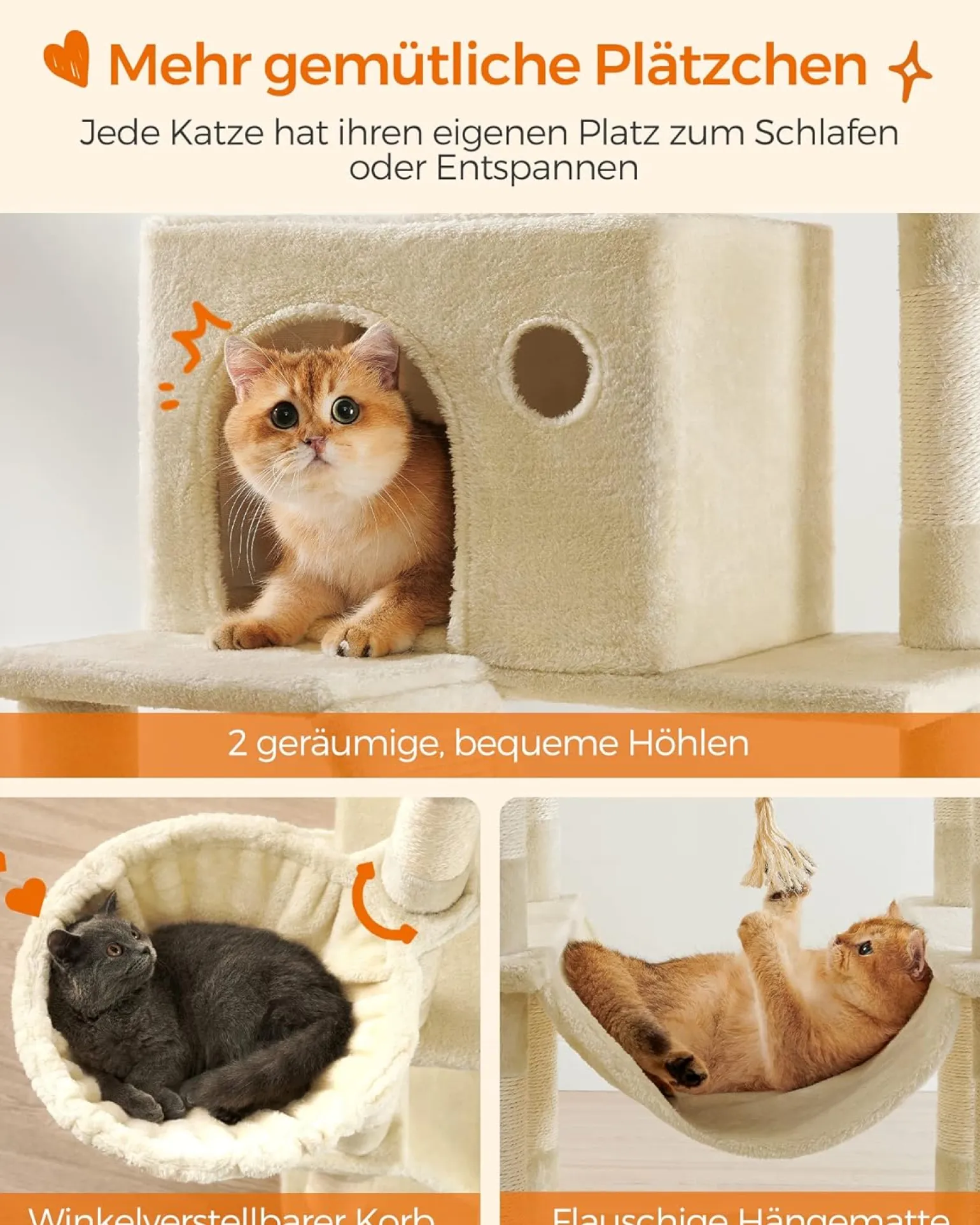 Wien kradsetræ - Beige
