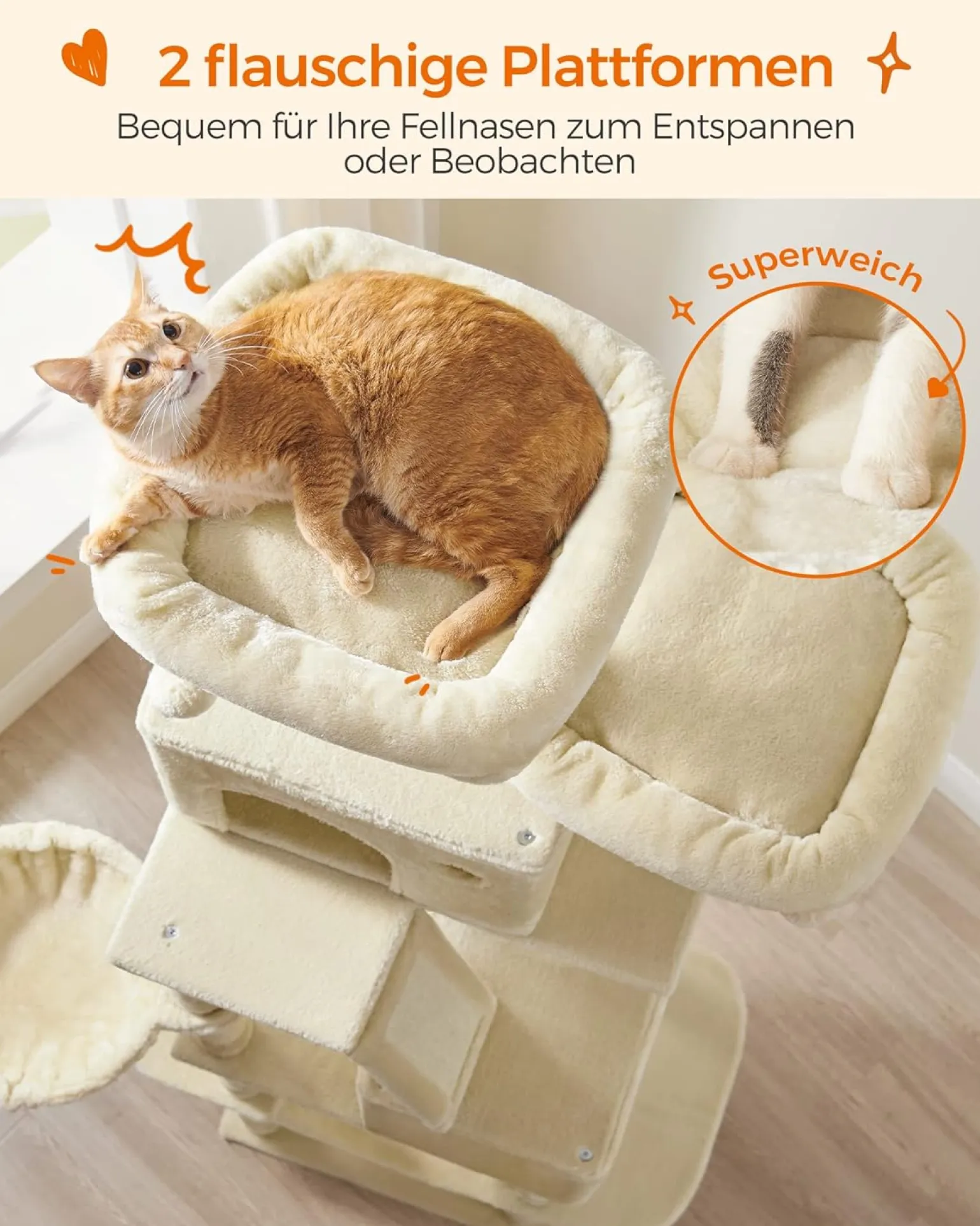 Wien kradsetræ - Beige